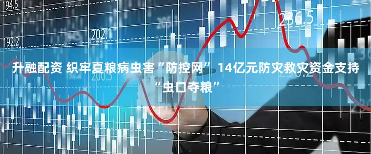 升融配资 织牢夏粮病虫害“防控网” 14亿元防灾救灾资金支持“虫口夺粮”