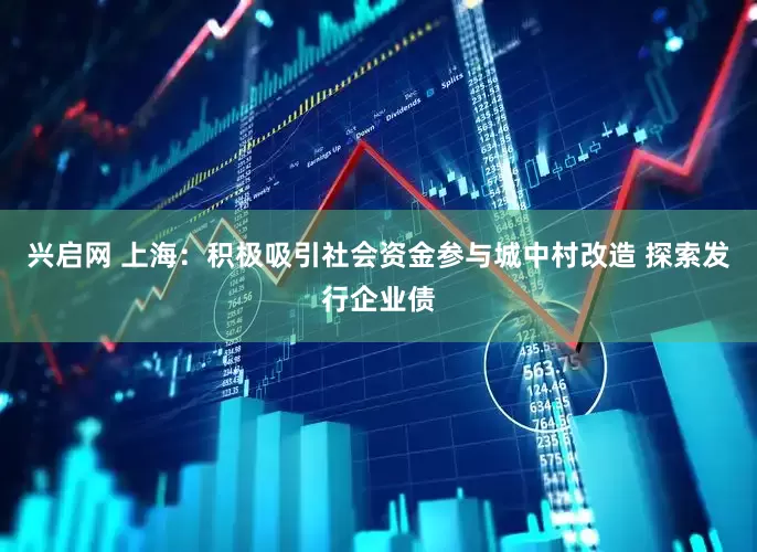 兴启网 上海：积极吸引社会资金参与城中村改造 探索发行企业债